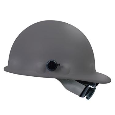 Imagem de Boné rígido de fibra de vidro com alça de balanço super oito da Honeywell P2AQSW09A000 com fecho rápido, cinza