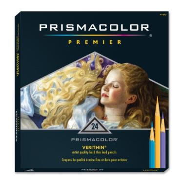Imagem de Lápis prismacolor SA2427 Sanford / PRISMACOLOR VERITHIN com 24 cores