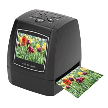 Imagem de Scanner de filme digital, 2.36 polegadas 5mp display colorido scanner de filme usb msdc portátil slide negativo scanners, para estúdios fotográficos, suporte para cartão de memória de até 32 gb