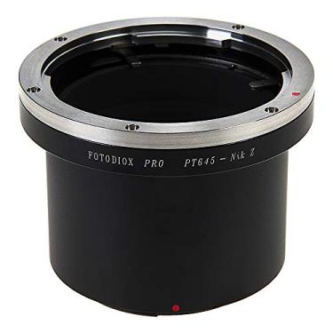 Imagem de Adaptador de montagem de lente Fotodiox Pro compatível com lentes SLR de montagem Pentax 645 (P645) para corpos de câmera sem espelho Nikon Z-Mount