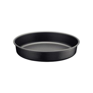 Imagem de Assadeira Redonda Tramontina Brasil em Alumínio com Revestimento Interno e Externo Antiaderente Starflon Max Grafite 22 cm 1,7 L