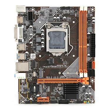 Imagem de Placa-mãe de mesa, placa principal de computador LGA 1155 DDR3 para Intel B75, interface 3 x SATA2.0, suporta VGA + HDMI + saída dupla DVI