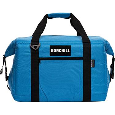 Imagem de Bolsa térmica NorChill 12 Can Voyager Series com isolamento macio, azul