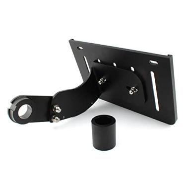 Imagem de FINMOKAL Suporte de placa de licença de montagem lateral para Harley Softail Street Bob Fat 2018-2022