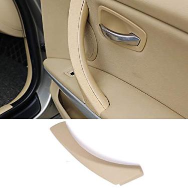 Imagem de Tampas externas para maçaneta da porta para BMW Série 3 E90 E91, TTCR-II Bege Direita Frontal/Traseira Maçaneta da porta do lado do passageiro Acabamento externo para 323 325 328 330 335 Sedan & Touring (2005-2011)