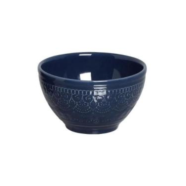 Imagem de Conjunto C/ 6 Bowl Agra Deep Blue 606ml - Porto Brasil Cerâmica