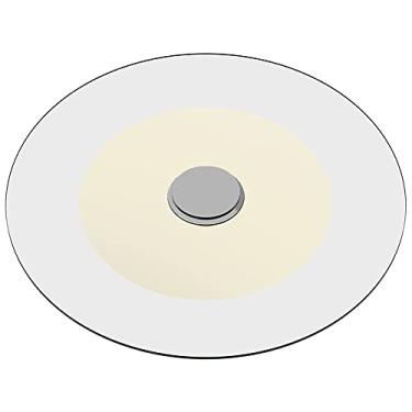 Imagem de Prato Giratório de Mesa 70 cm Incolor em Vidro Temperado 8mm