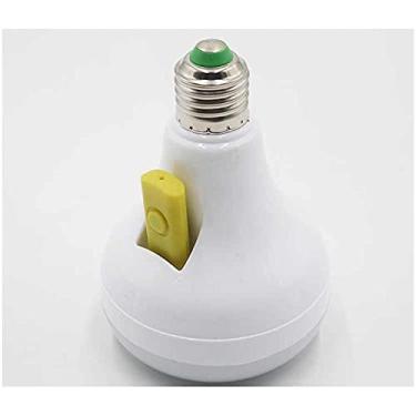 Imagem de Lampada LED RGB colorida 12W caixa de som bluetooth entrada USB controle remoto