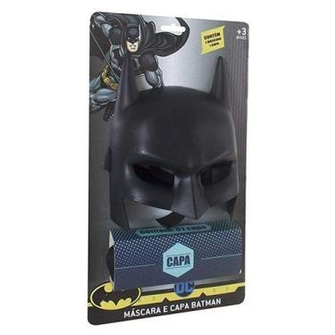 Imagem de Máscara E Capa Preta Do Batman - Rosita