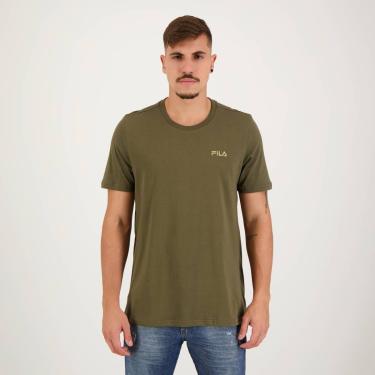 Imagem de Camiseta Fila Classic Verde-Masculino