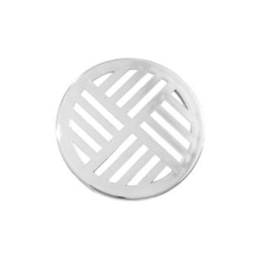 Imagem de Ralo Banheiro Universal Com Porta Grelhas 10x10 Redondo Abs Castilho