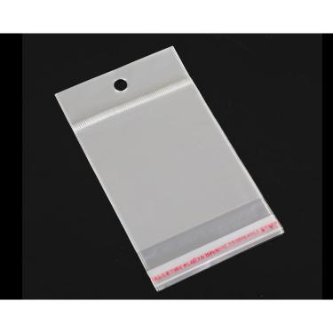 Imagem de Saco Adesivado Plástico Transparente Solapa 17x22 1.000 un