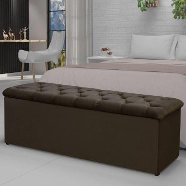 Imagem de Calçadeira Recamier 160cm Lotus Cacau