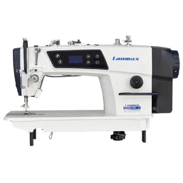 Imagem de Máquina de Costura Reta Industrial Lanmax LM-9980D Completa com Motor Direct Drive