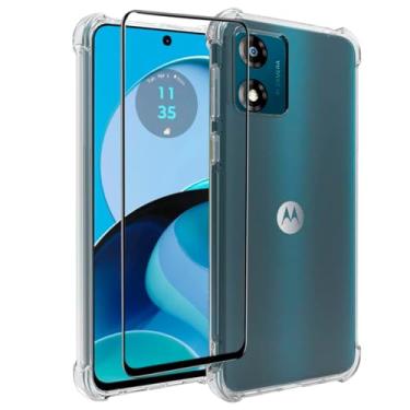 Imagem de Capa Capinha Antiquedas para Moto G14 + Película de Vidro Temperado 3D 9D