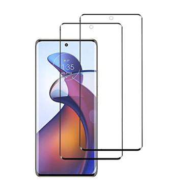 Imagem de UPONEW [Pacote com 2 protetores de tela de vidro temperado para Motorola Moto Edge 30 Fushion 2022