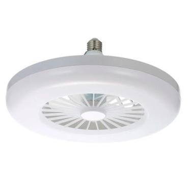 Imagem de Luminária De Teto Led Com Ventilador E Controle E27 - Higa