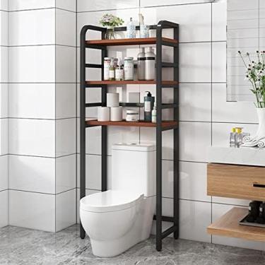 Imagem de Prateleira de banheiro sobre vaso sanitário, prateleiras para banheiro sobre vaso sanitário, prateleira de armazenamento de banheiro sobre vaso sanitário, para banheiro, lavanderia, banheiro