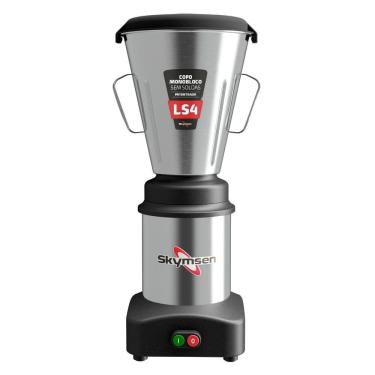 Imagem de Liquidificador Industrial Inox Baixa Rotação Skymsen 4 Litros LS4