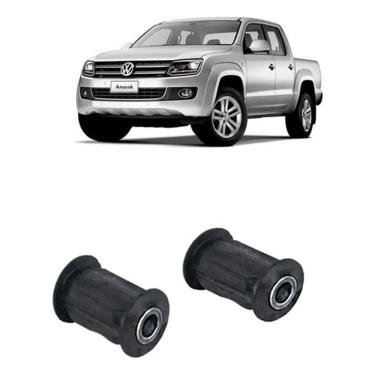 Imagem de Kit Bucha Fixação da Caixa de Direção Volkswagen Amarok 2010 até 2018