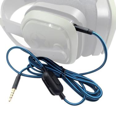 Imagem de Fone de ouvido para jogos, cabo de extensão de áudio de 3,5 mm para fone de ouvido para jogos Astro A10 A40 A30 (com controle)