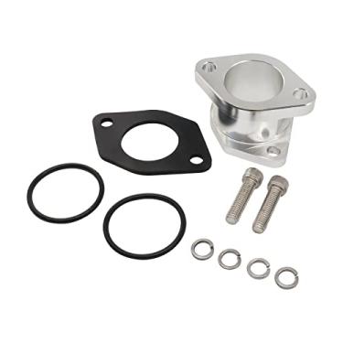 Imagem de IM3-MA1 Colector de admissão de carburador de alumínio CNC para Yamaha para Warrior 350 YFM350X 1987-2004, para Wolverine 350 YFM350FX 1995 ATV, substituição para 1UY-13586-01-00, 1UY-13586-02-00 0