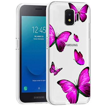 Imagem de Zoeirc Capa para Galaxy J2 Core/Galaxy J2 Shine/J2 Pure/J2 Dash/J2 2019 Capa transparente para meninas e mulheres, capa protetora transparente de TPU macio à prova de choque para Samsung Galaxy J2