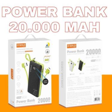 Imagem de Power Bank 20.000 Mah Agold