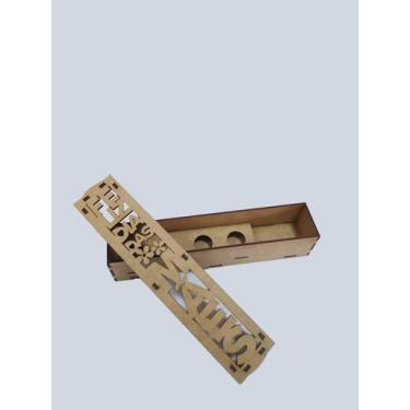 Imagem de M008 Caixinha de presente para doces, joias em MDF - Laser Decor Compa