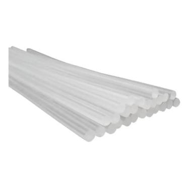 Imagem de Bastão Refil De Cola Quente Grosso Transparente - 12mm 10pçs - BRW