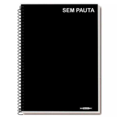 Imagem de Caderno Universitário 10x1 200 fls C.D. Tamoio - Neutro Sem Pauta