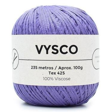 Imagem de Linha Vysco 100g - 100% Viscose - Escola de artes manuais, LILÁS