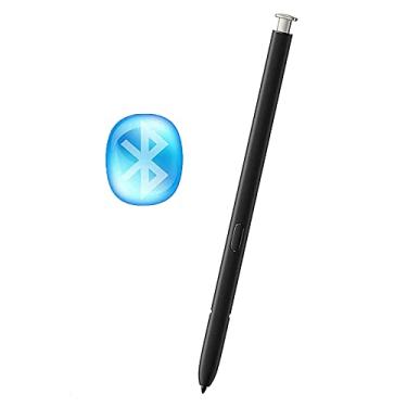 Imagem de Caneta Galaxy S23 Ultra Stylus com Bluetooth de substituição para Samsung Galaxy S23 Ultra 5G S Caneta Stylus com controle remoto S23 Ultra S (branco creme)