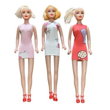 Imagem de Brinquedo Boneca Juju Fashion Estampas Sortidas- 5 unidades - Company 