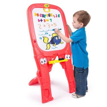 Imagem de Lousa Infantil Crayola Dupla Face um Lado Giz Outro Caneta