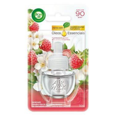 Imagem de Difusor Elétrico Bom Ar Lirio Framboesa e Jasmim Refil 16Ml - bomar