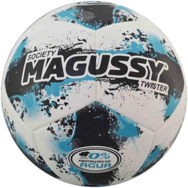 Imagem de Bola Magussy Twister Fusio Tec Society, Único, Branco, Azul