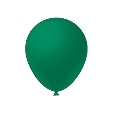 Imagem de Balão de Festa Látex Liso - Verde Escuro - Festball - Rizzo