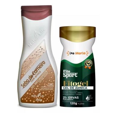 Imagem de Gel Massageador Sebo de Carneiro + Gel Massageador FitoSport Gel de Ar