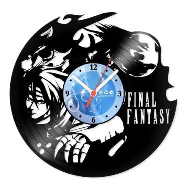 Imagem de Relógio De Parede Disco Vinil Jogos e Games - Final Fantasy 4 - VJG-05