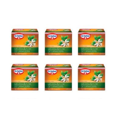 Imagem de 6un Chá de Melissa com Flor de Laranjeira 10 saches - Dr. Oetker, CHAS