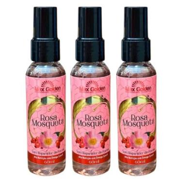 Imagem de SORO REPARADOR DE PONTAS  NUTRIÇAO CAPILAR ROSA MOSQUETA OMEGA 3 60ml 