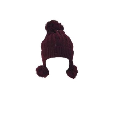 Imagem de Touca de malha com pompom infantil - QUERO PRESENTEAR