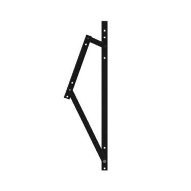 Imagem de Braço para Janela Maxim-Ar 290mm Preto Alumiconte BRA800 Par