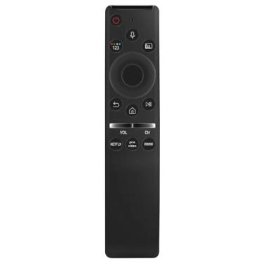 Imagem de Controle remoto de voz de substituição BN59-01329C Sub BN59-01329G TM2090C adequado para Samsung QLED 4K UHD HDR Smart TV QN55Q7DTAFXZA QN75Q8DTAFXZA QN75Q7DTAFXZA QN55Q90TDFXZA QN75Q90TDFXZA