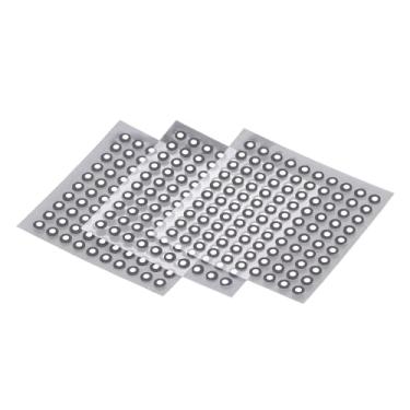 Imagem de Adesivos Refletivos de Digitalização 3D, 3 Folhas de Pontos de Posicionamento de 3 Mm ID 6 Mm OD, Pontos de Marcação de Filme Refletivo Adesivo Reutilizável para Captura de