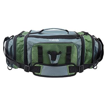 Imagem de OSAGE RIVER Bolsa grande para equipamentos, bolsa de pesca de lado macio com suporte de alicate, oliva