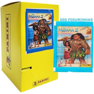 Imagem de Kit 500 Figurinhas Disney Moana 2 Oficial Walt Disney  - Panini