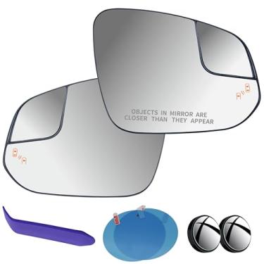 Imagem de EAP Par de óculos retrovisores laterais do passageiro e do motorista compatíveis com Toyota RAV4 2013-2025, 4runner 2014-2024, Tacoma 2016-2023, aquecidos com ponto cego com Spotter