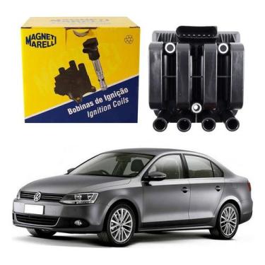 Imagem de Bobina De Ignição Marelli Jetta 2.0 8v Ckja 2010 A 2014 - Magneti Mare